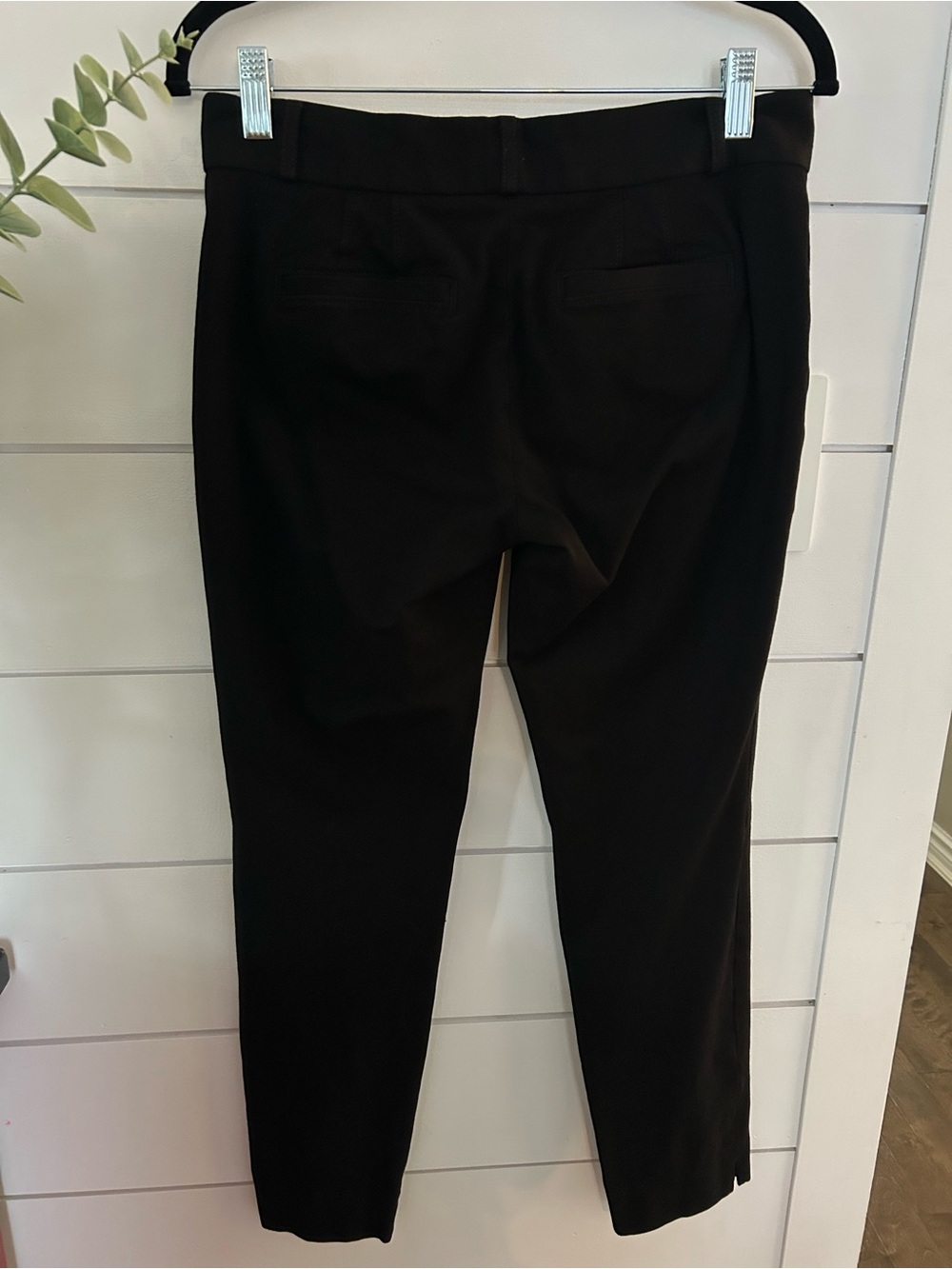 Banana Republic Sloan Ankle Pants | Size 2 | Black | Tailored Career Pant - Picture 6 of 6